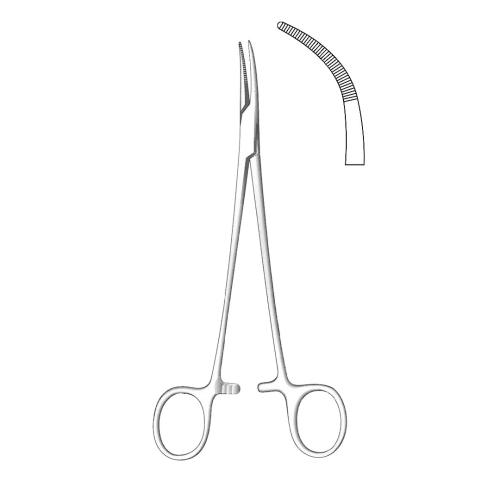 SCHNIDT DISSECTING & LIGATURE FORCEPS HAEMOSTATIC FORCEPS CURVED