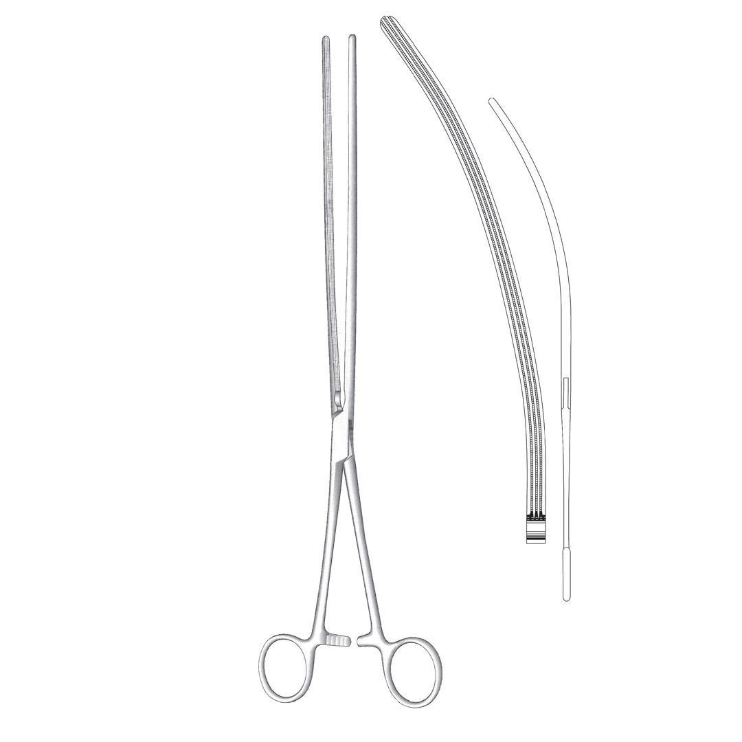 SCUDDER-ATRAUMA ATRAUMA INTESTINAL CLAMPS SIGMOID ANASTOMOSIS FORCEPS