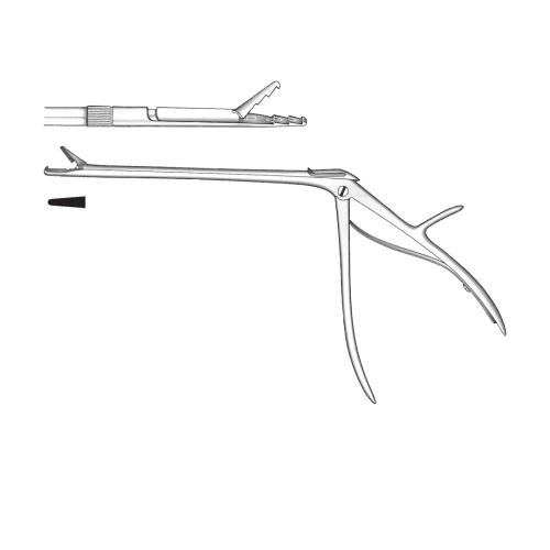 SEIFFERT UTERINE BIOPSY FORCEPS with handle