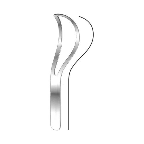 SELLHEIM OBSTETRICS SCALP FLAP FORCEPS Obstetric lever