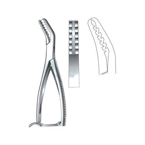 SEMB BONE HOLDING FORCEPS Curved sideways/ Deep Teeth
