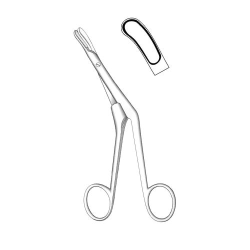SEPTUM FORCEPS ETHMOID BONE FORCEPS Curved to left