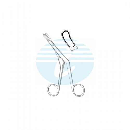 SEPTUM FORCEPS ETHMOID BONE FORCEPS Curved to Right 