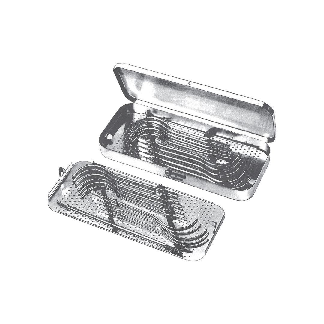Set of 29 without hole Fr. 8 - Fr. 36