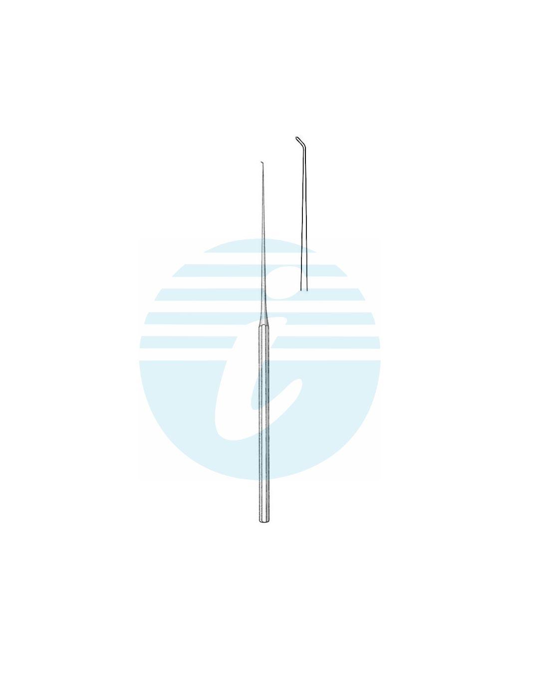 SHEA MICRO EAR HOOKS MICRO DISSECTORS Exploring hook Blunt 45Â°