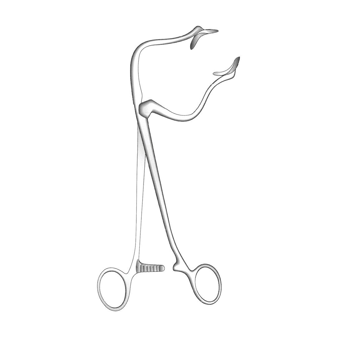 SHIRODKA MAGENDIE UTERINE ELEVATING FORCEPS