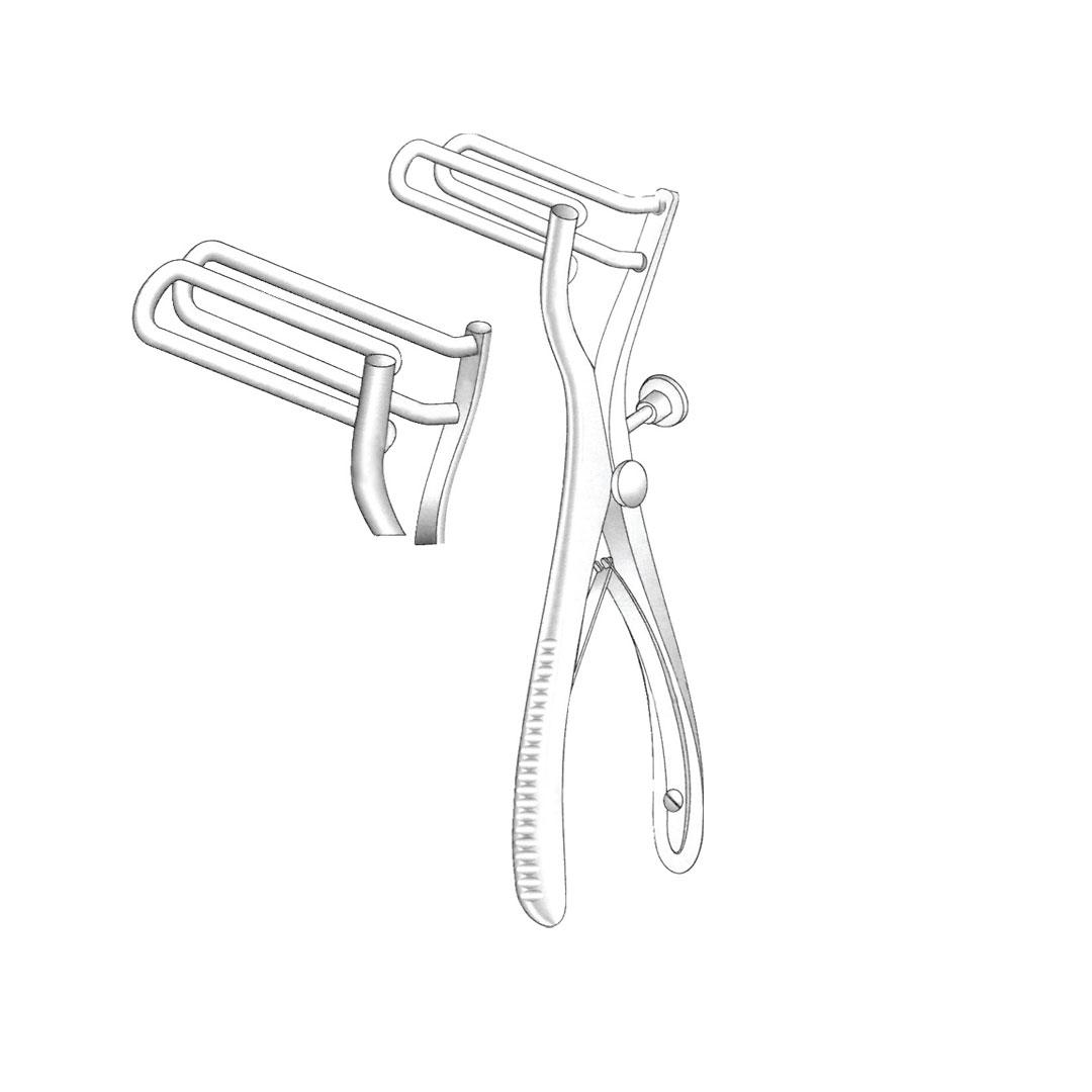 SIMS RECTAL SPECULA Chrome plated 20 x 66 mm For children