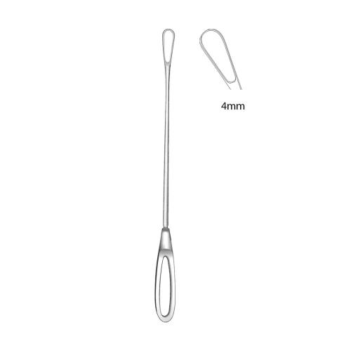SIMS UTERINE CURETTES 4mm Sharp malleable