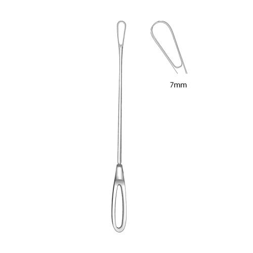 SIMS UTERINE CURETTES 7mm Sharp malleable