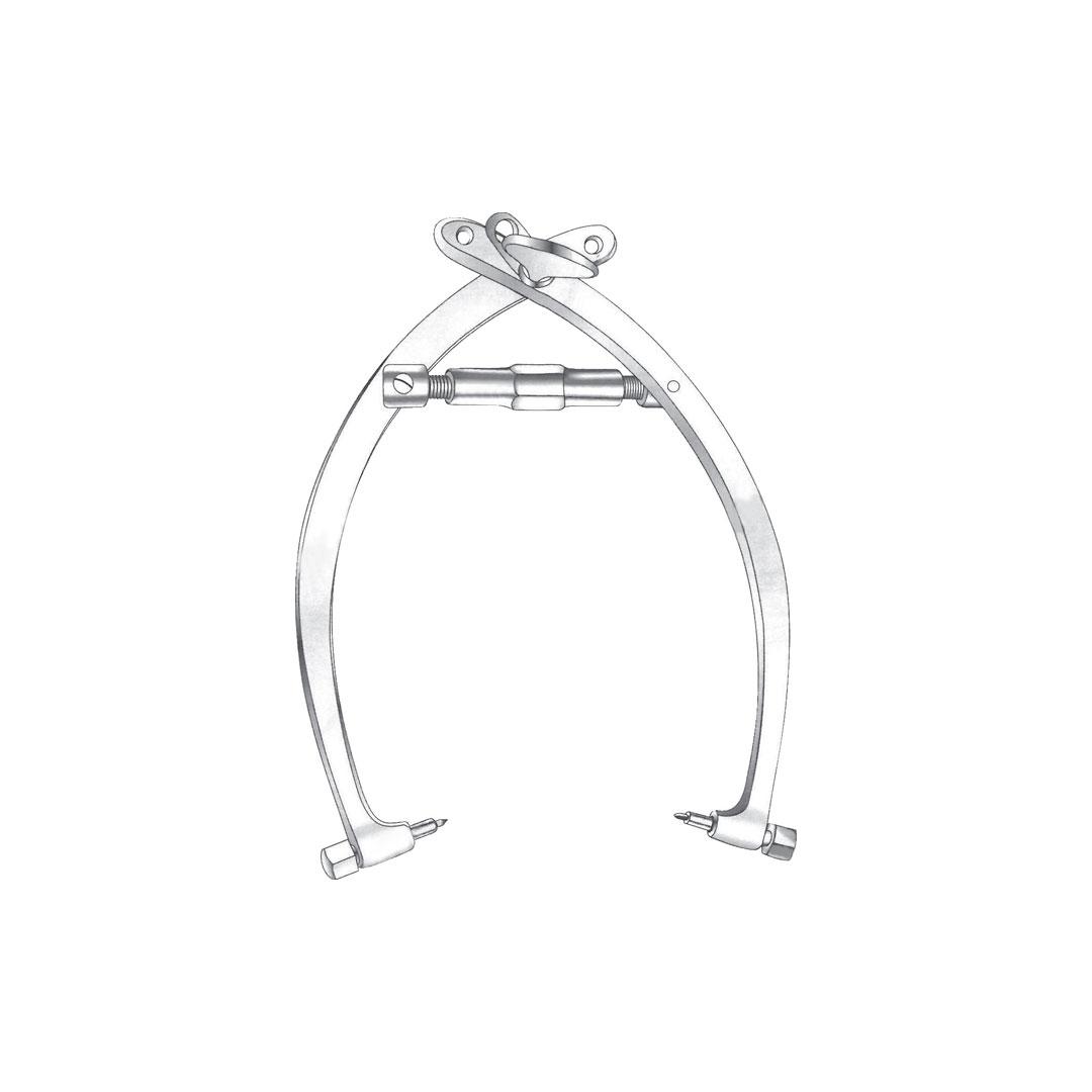 SKULL TRACTION TONGS small