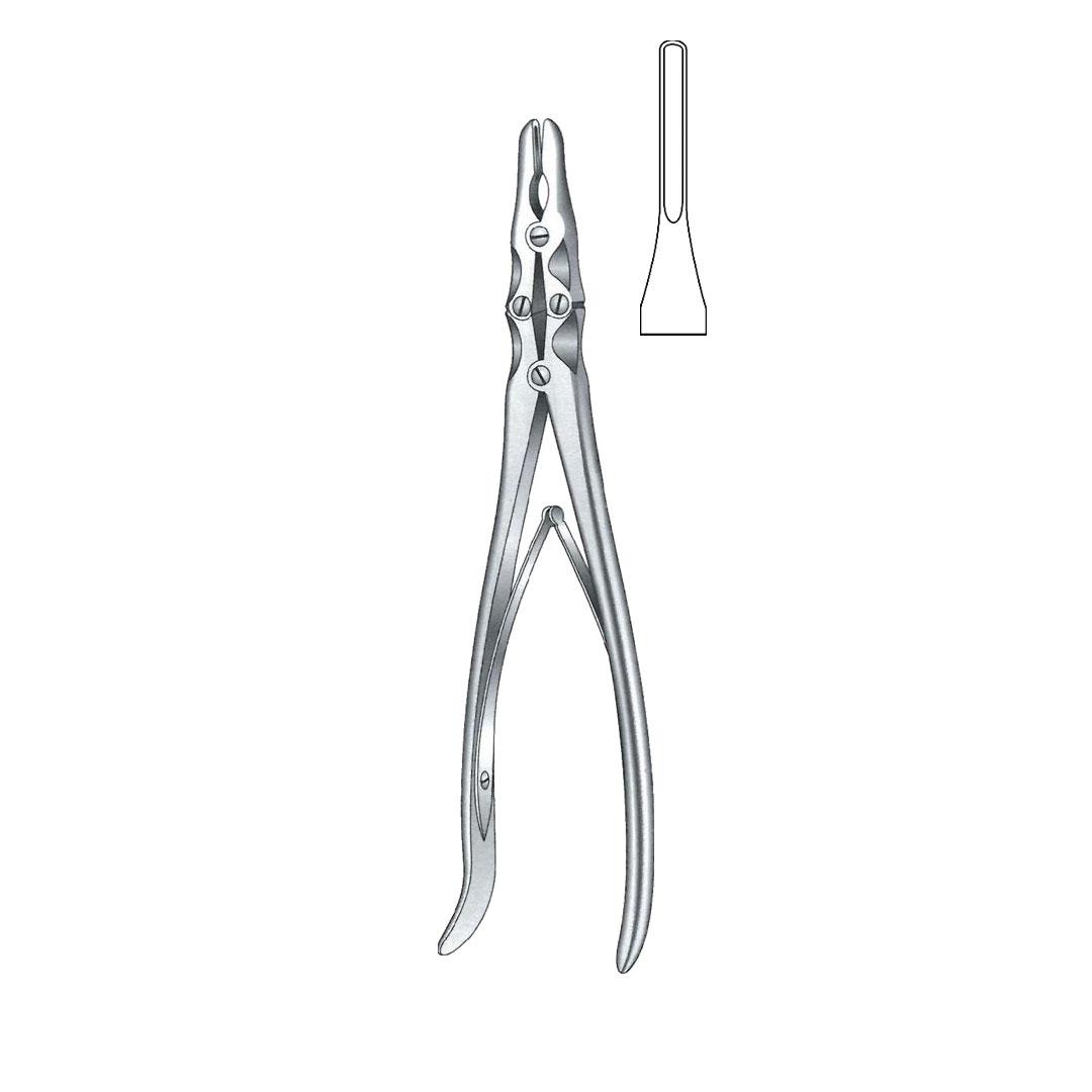 SMITH PETERSON BONE RONGEUR FORCEPE 3 x 16 mm bite Laminectomy rongeur Straight