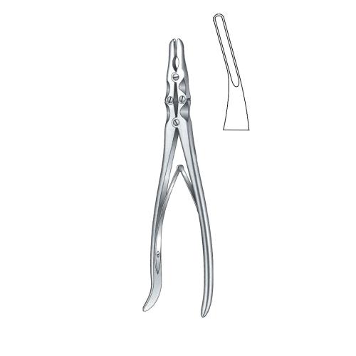 SMITH PETERSON BONE RONGEUR FORCEPS 3 x 16 mm bite Laminectomy rongeur Curved