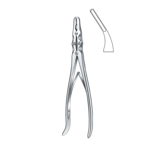SMITH PETERSON BONE RONGEUR FORCEPS 3 x 16 mm bite Laminectomy rongeur Full Curved