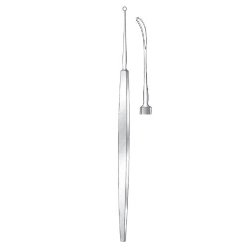 SNELLEN LENS SCOOP ENUCLEATION SCOOP PROTECTOR AND CHISEL