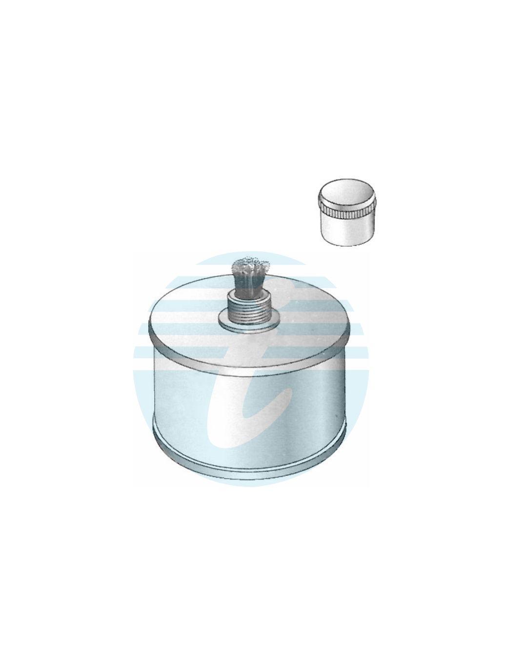 SPIRIT LAMPS WASTE BUCKETS ca. 120 cc