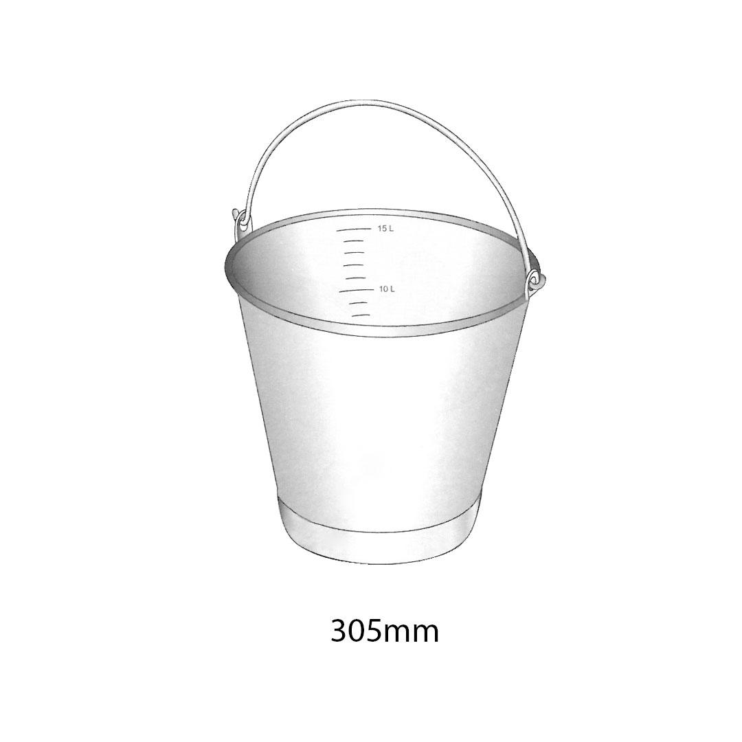 SPIRIT LAMPS WASTE BUCKETS Capacity 15 L Waste bucket ca. 120 cc