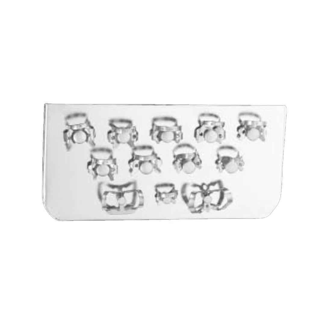Stainless Steel Rubber Dam Clamp Tray