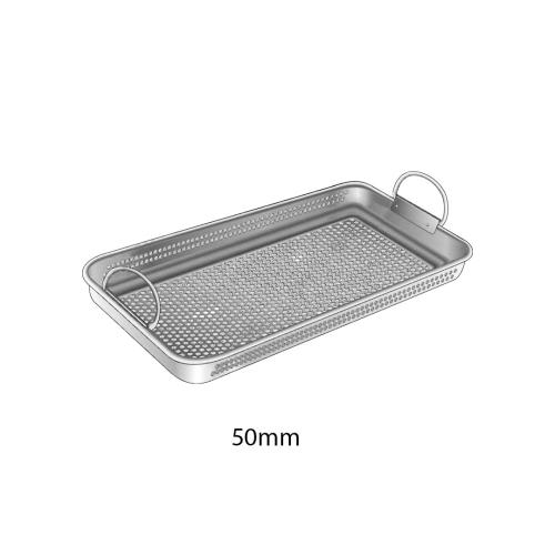 STERILIZING TRAYS AND BASKETS DBGM Sterilizing tray of perforated steel sheet