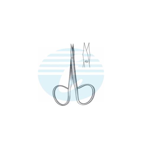 STEVENS-GRADLE FINE OPERATING SCISSORS (RIBBON TYPE) CURVED