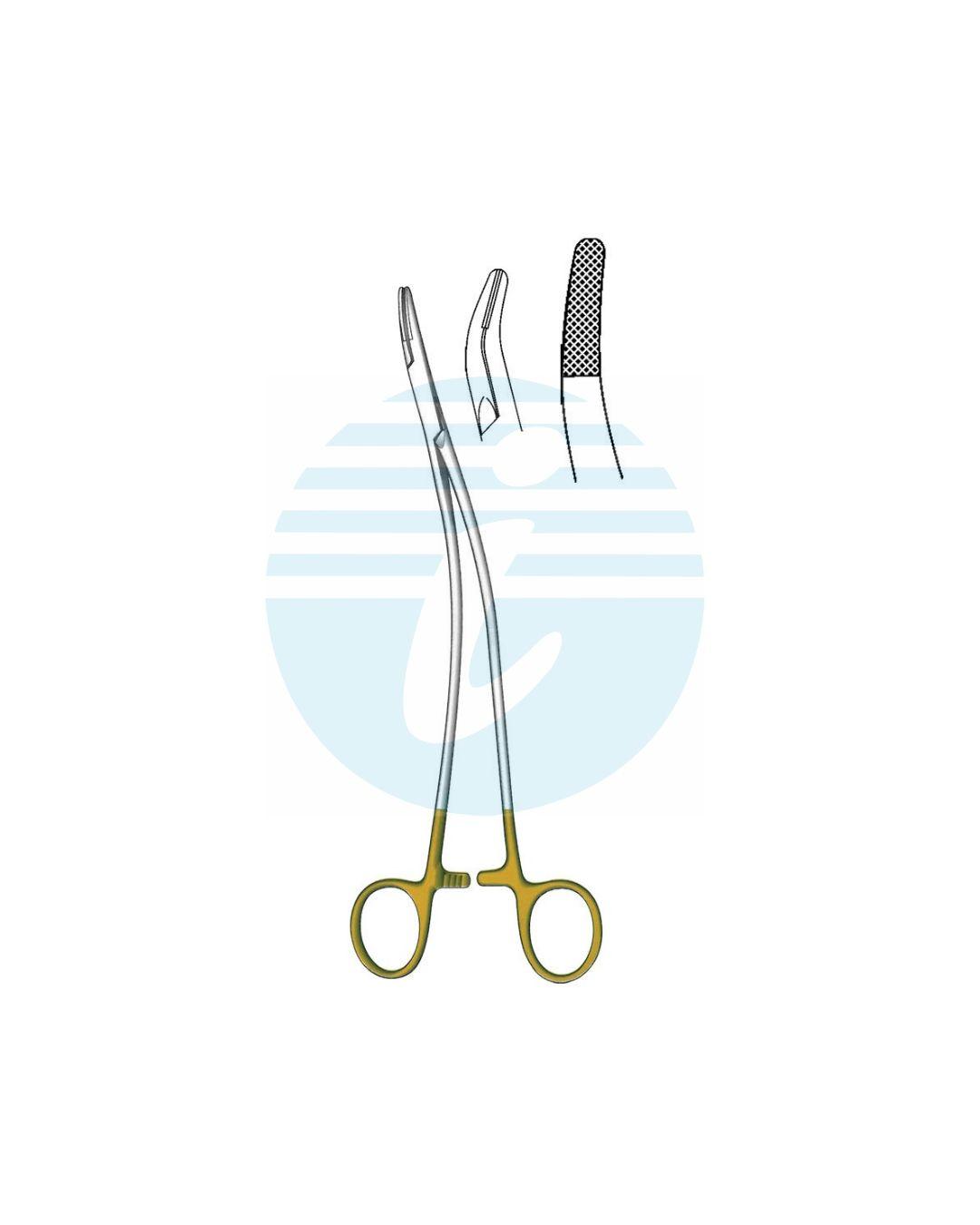STRATTE NEEDLE HOLDERS TC GOLD 0.5 Normal profile Left