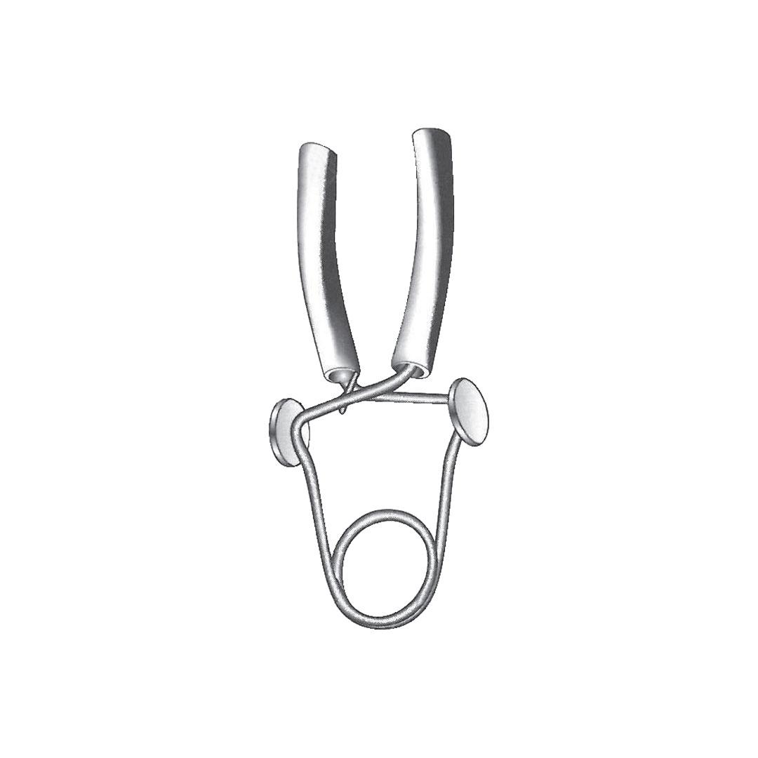 STRAUSS LITHOTOMY FORCEPS AND PENIS CLAMP