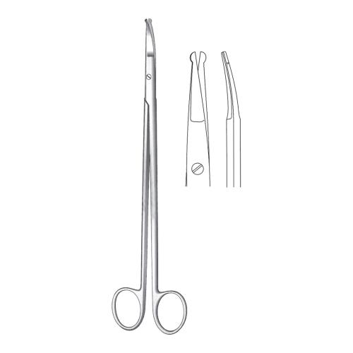 STRULLY NEUROSURGICAL CURVED SCISSORS