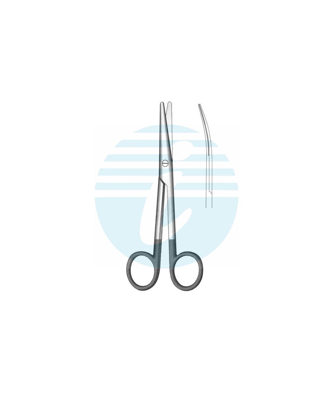 SUPERCUT LIGATURE SCISSORS One blade serrated One blade sharp Curved
