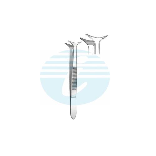 T-FORCEPS DRESSING TISSUE & GRASPING 