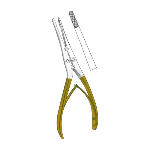 TC RUBIN SEPTUM FORCEPS AND SEPTUM SCISSORS TC Gold Surgi Grip