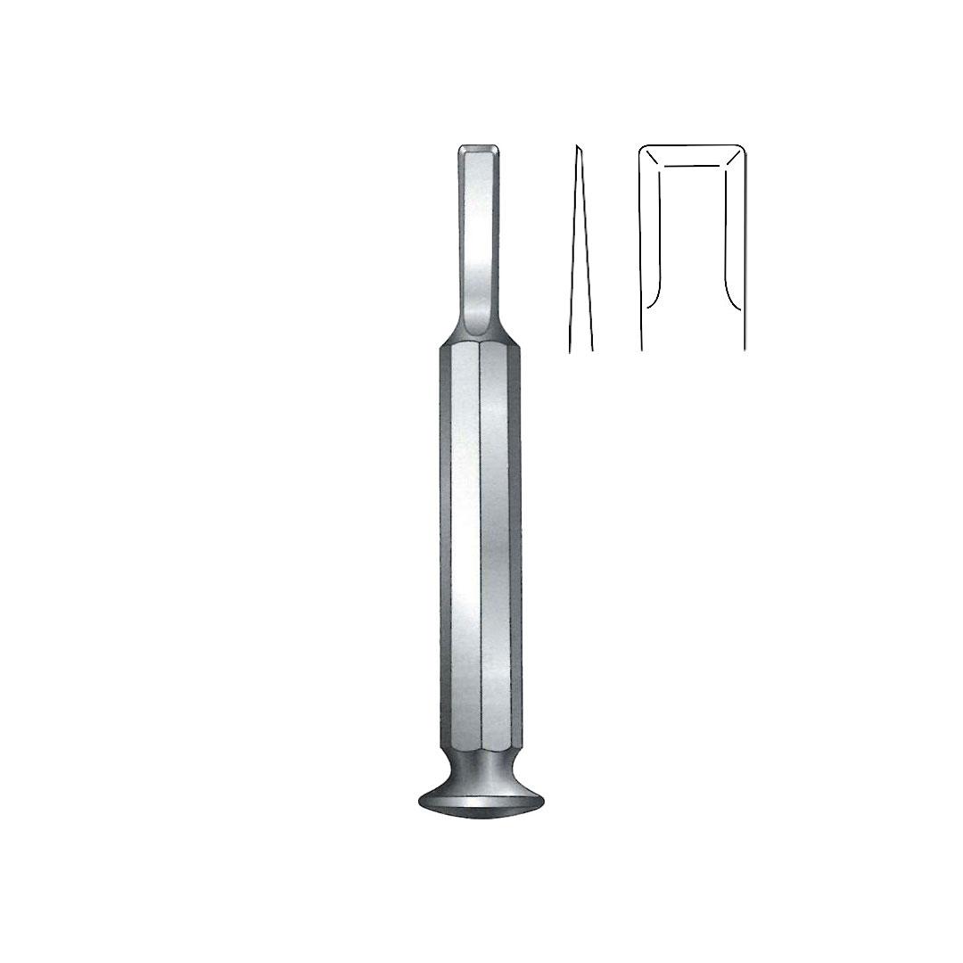 TESSIER BONE OSTEOTOME CHISELS 10/15 mm For taking grafts from the calva