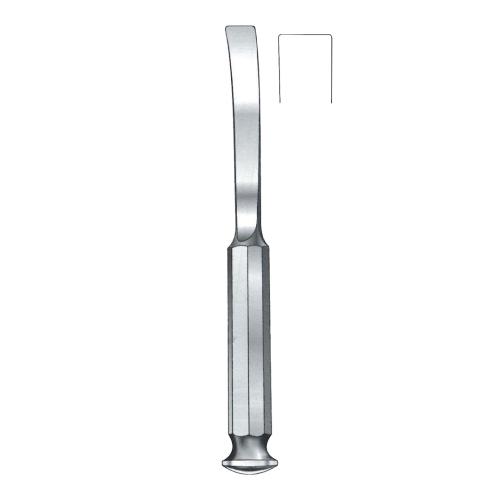 TESSIER BONE OSTEOTOME CHISELS Curved 15 mm For taking grafts from ilium and tibia