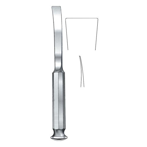 TESSIER BONE OSTEOTOME CHISELS Curved 20 mm For taking grafts from ilium and tibia