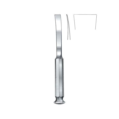 TESSIER BONE OSTEOTOME CHISELS Curved 30 mm For taking grafts from ilium and tibia