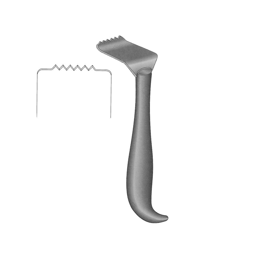 TESSIER ILIAC CREST RETRACTORS THORACIC RETRACTORS Black chromium plated