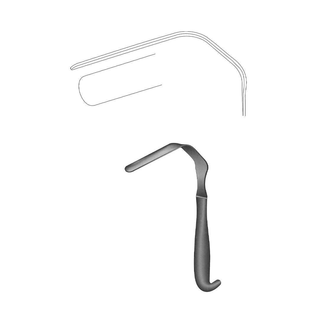TESSIER ILIAC CREST RETRACTORS THORACIC RETRACTORS Black chromium plated
