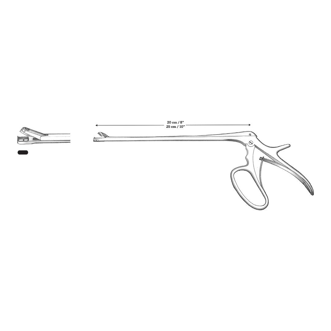 TISHLER-MORGAN CERVICAL BIOPSY AND SPECIMEN FORCEPS With Lock