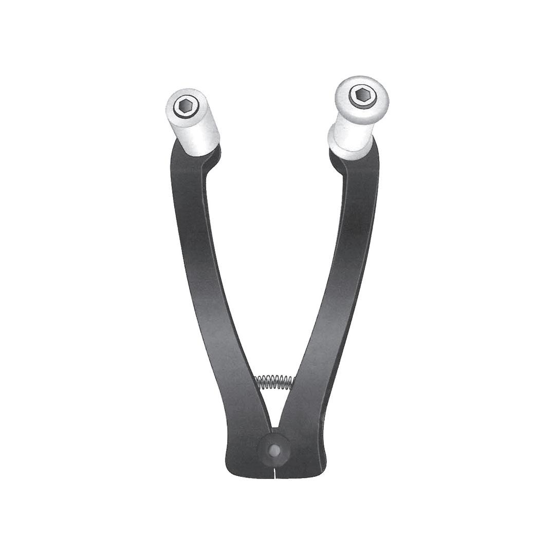 TUBING CLAMPS With Teflon rollers