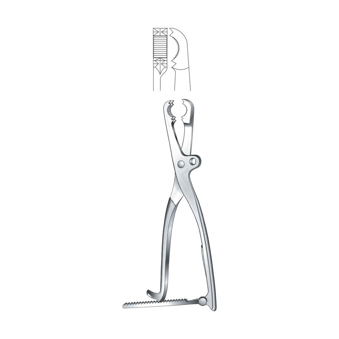 TUFFIER BONE HOLDING FORCEPS Adjustable