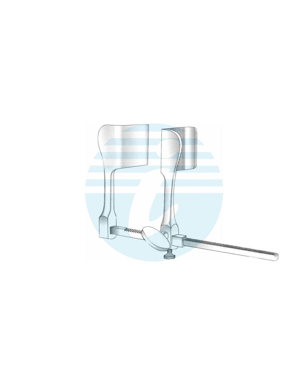 TUFFIER RIB SPREADERS a=50; b=45; c=165 mm