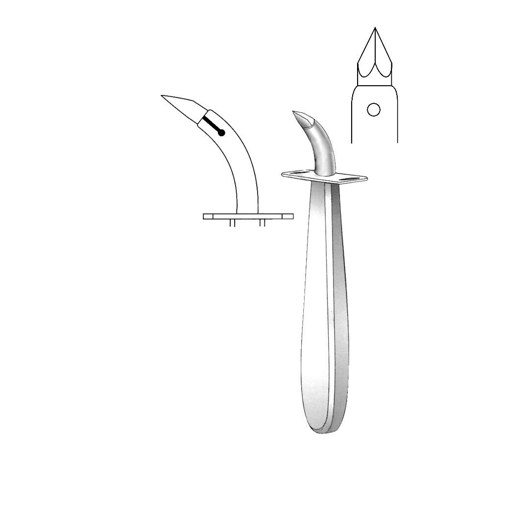 UCKERMANN TRACHEA TROCARS AND DILATORS TRACHEA RETRACTORS hollow handle