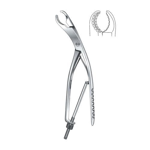 ULRICH BONE HOLDING FORCEPS Angled 