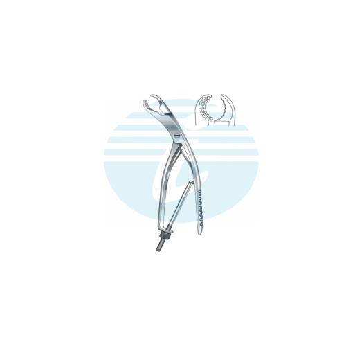 ULRICH BONE HOLDING FORCEPS Angled 