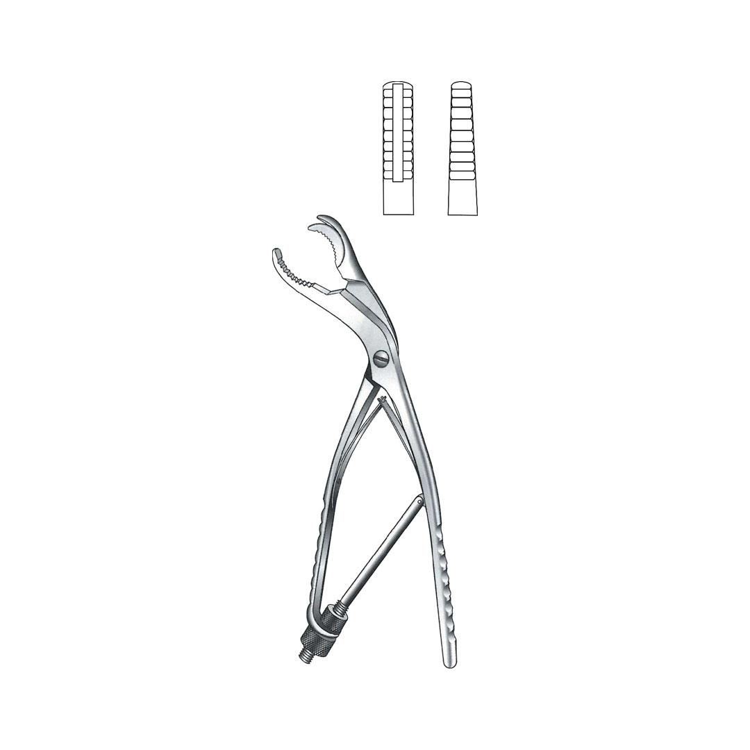 ULRICH BONE HOLDING FORCEPS Angled