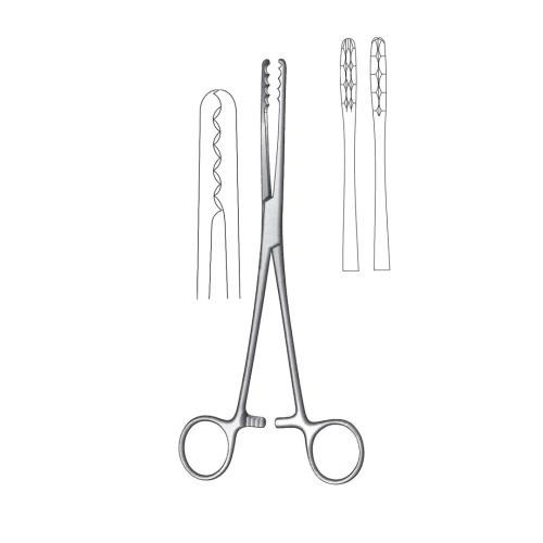 ULRICH POLYPUS DRESSING AND COTTON SWAB FORCEPS Straight