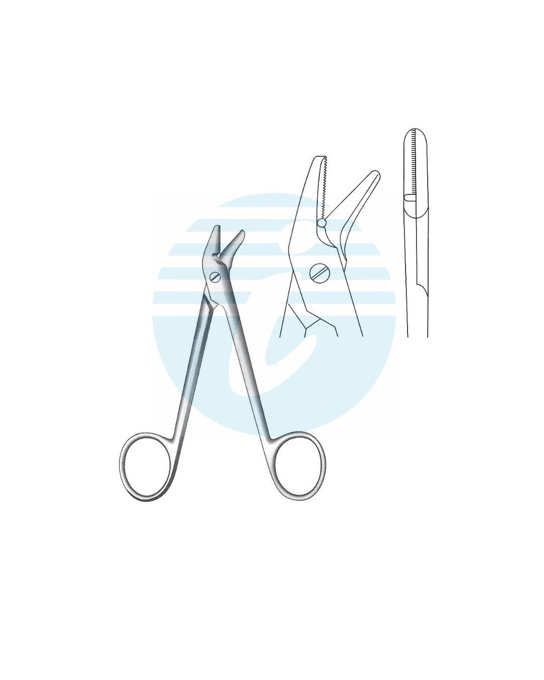 UNIVERSAL OPERATING GUM & LIGATURE SCISSORS serrated