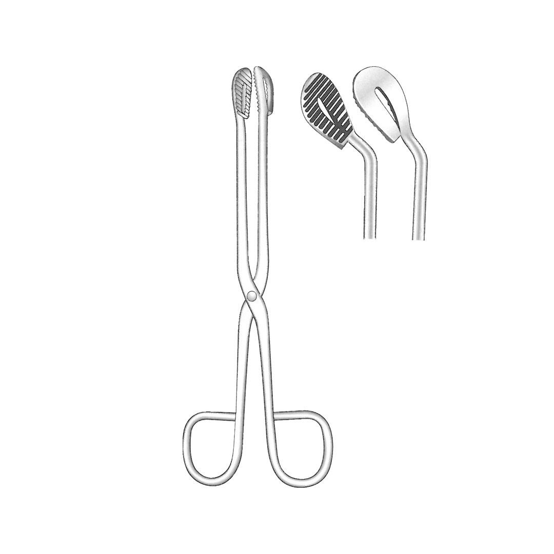 UNIVERSAL STERILIZING FORCEPS SAFETY PINS Curved