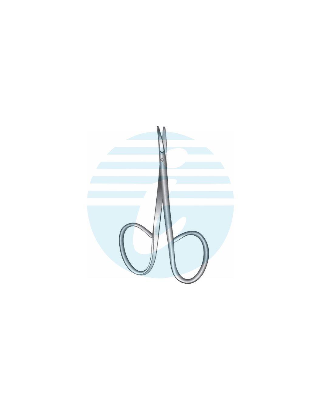UTILITY FINE OPERATING SCISSORS Curved Blunt blade (RIBBON TYPE)