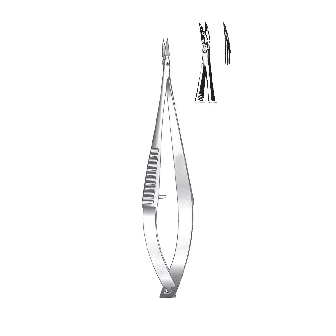 VANNAS IRIDECTOMY TENOTOMY AND MICRO EYE SCISSORS Curved