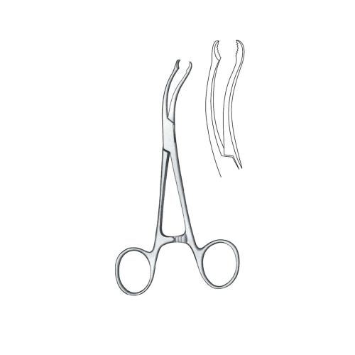 VERBRUGGE BONE HOLDING FORCEPS Both jaws serrated