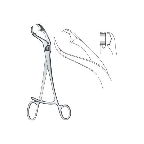 VERBRUGGE BONE HOLDING FORCEPS Screw joint